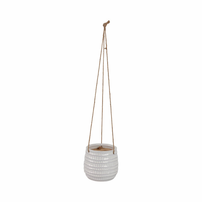 ceramic-6-dimpled-hanging-planter-beige-5