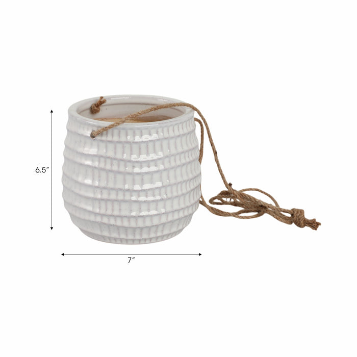 ceramic-6-dimpled-hanging-planter-beige-9