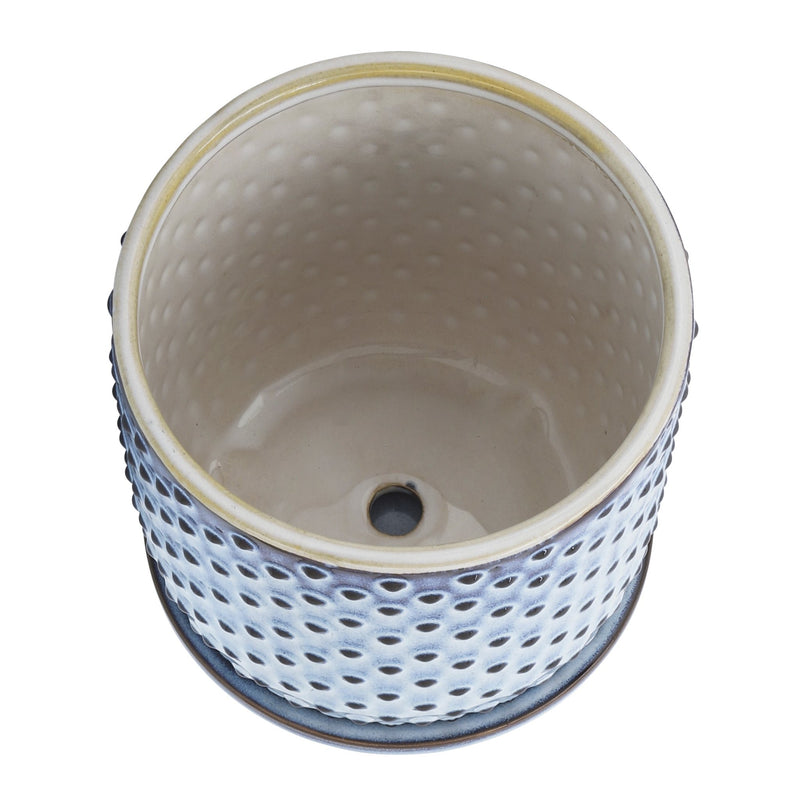ceramic-6-dotted-planter-w-saucer-blue-2