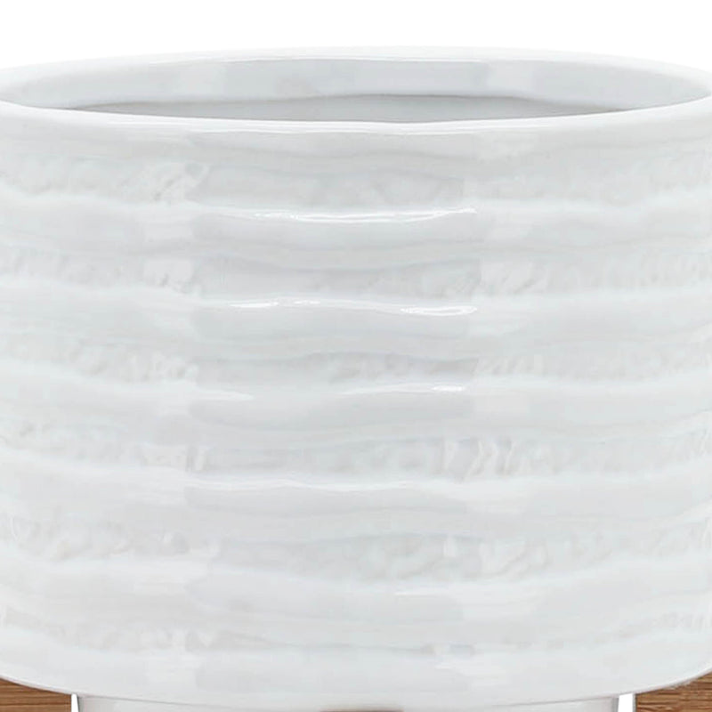 ceramic-6-planter-on-stand-white-stripe-6