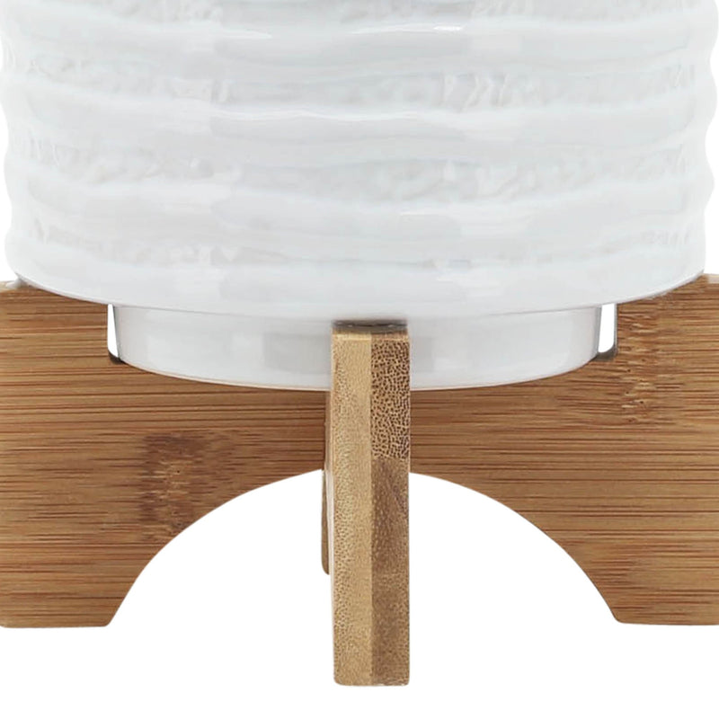 ceramic-6-planter-on-stand-white-stripe-7
