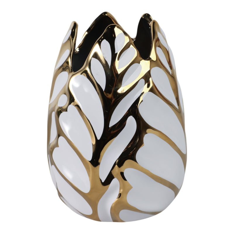 ceramic-8-leaf-vase-white-gold-4