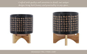 ceramic-8-planter-on-stand-brown-13