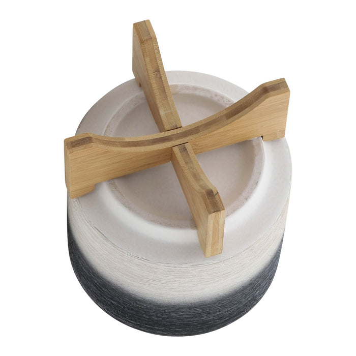 ceramic-8-planter-on-wooden-stand-gray-5