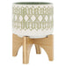 ceramic-s-2-5-8-aztec-planter-on-wooden-stand-ol-3
