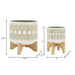 ceramic-s-2-5-8-aztec-planter-on-wooden-stand-ol-4