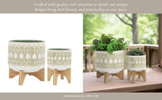 ceramic-s-2-5-8-aztec-planter-on-wooden-stand-ol-7