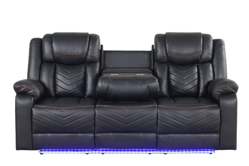 challenger-2pc-living-room-set-black-4