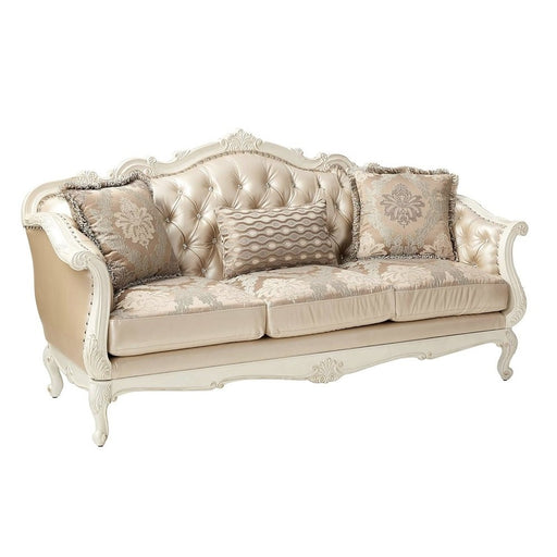 chantelle-rose-gold-leatherette-fabric-pearl-white-sofa-w-3-pillows-2