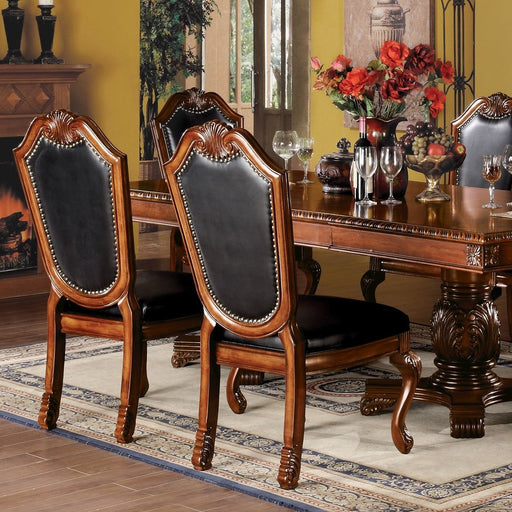 chateau-de-ville-black-leatherette-cherry-side-chair-set-2-1