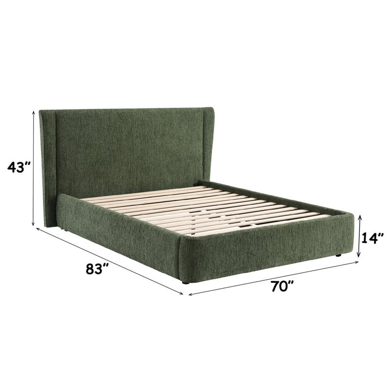 cheryl-dark-green-chenille-full-bed-6