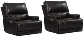 Parker Living Whitman - Verona Coffee - Powered By Freemotion Cordless Power Recliner Two Pack
