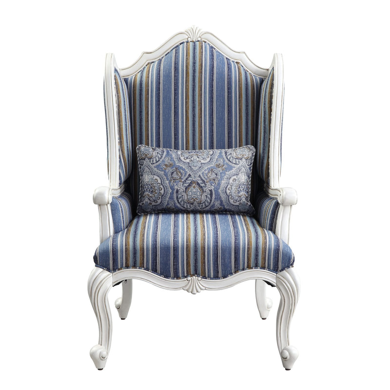 ciddrenar-fabric-white-chair-w-pillow-2