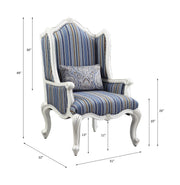 ciddrenar-fabric-white-chair-w-pillow-7