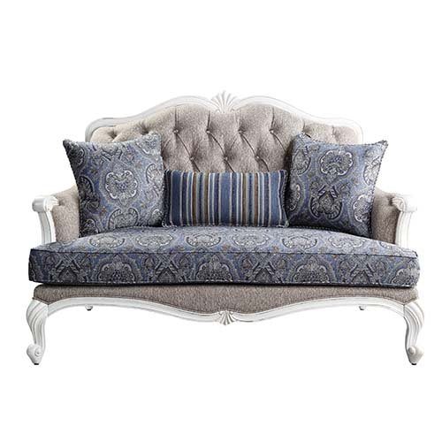 ciddrenar-fabric-white-loveseat-w-3-pillows-7