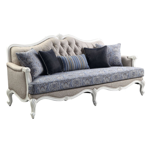 ciddrenar-fabric-white-sofa-w-5-pillows-1