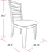 Parker House Escape - Dining Ladder Back Dining Chair (2/CTN Sold in pairs)
