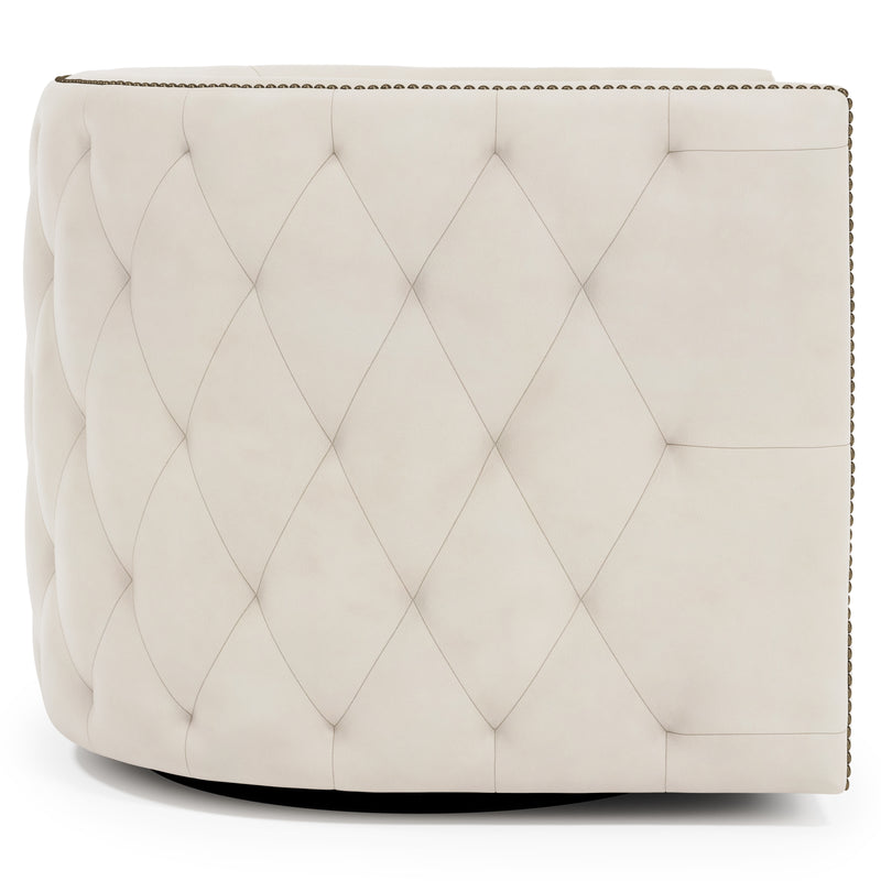 Palazzo Leather Swivel Chair