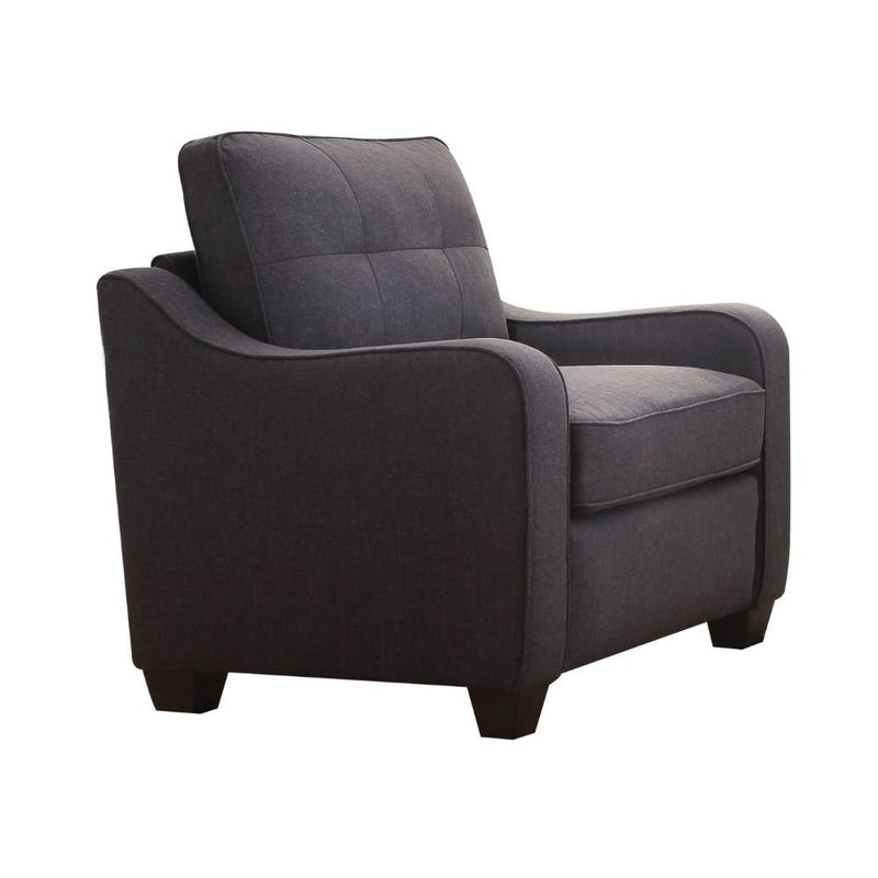 cleavon-ii-gray-linen-chair-1