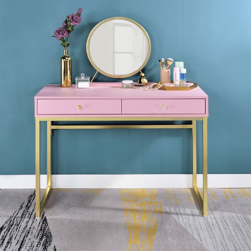 coleen-pink-gold-vanity-desk-w-mirror-jewelry-tray-1