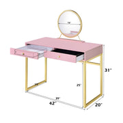 coleen-pink-gold-vanity-desk-w-mirror-jewelry-tray-7