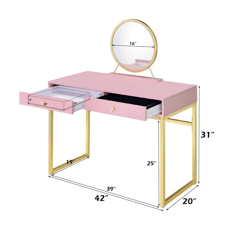 coleen-pink-gold-vanity-desk-w-mirror-jewelry-tray-7