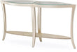 AICO Malibu Crest Console Table w/Glass in Chardonnay 9007223-822 image