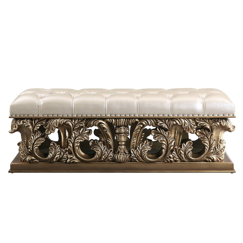 constantine-leatherette-light-gold-brown-gold-bench-3