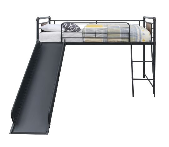 cordelia-antique-oak-sandy-black-dark-bronze-handbrushed-twin-loft-bed-w-slide-2