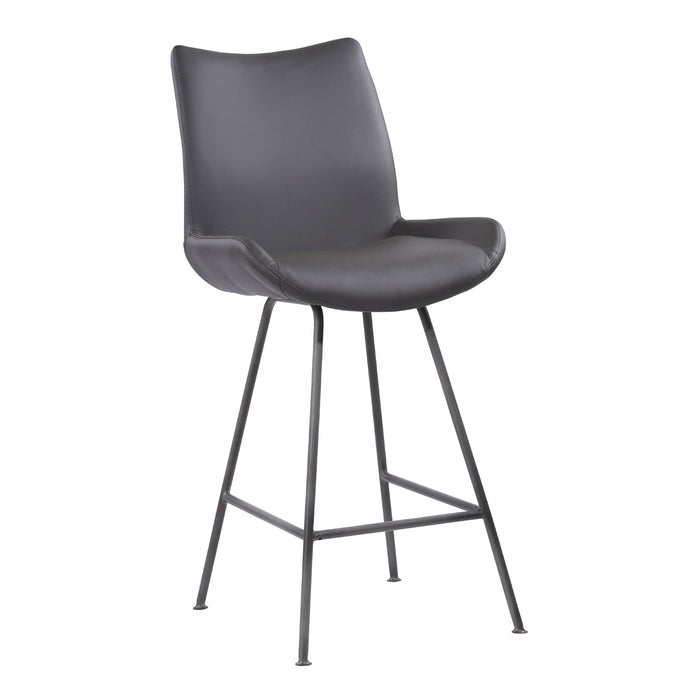 coronado-contemporary-26-counter-height-barstool-in-brushed-gray-powder-coated-finish-and-gray-faux-leather-1