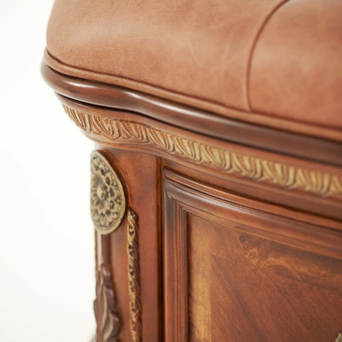 cortina-leather-bedside-bench-honey-walnut-5