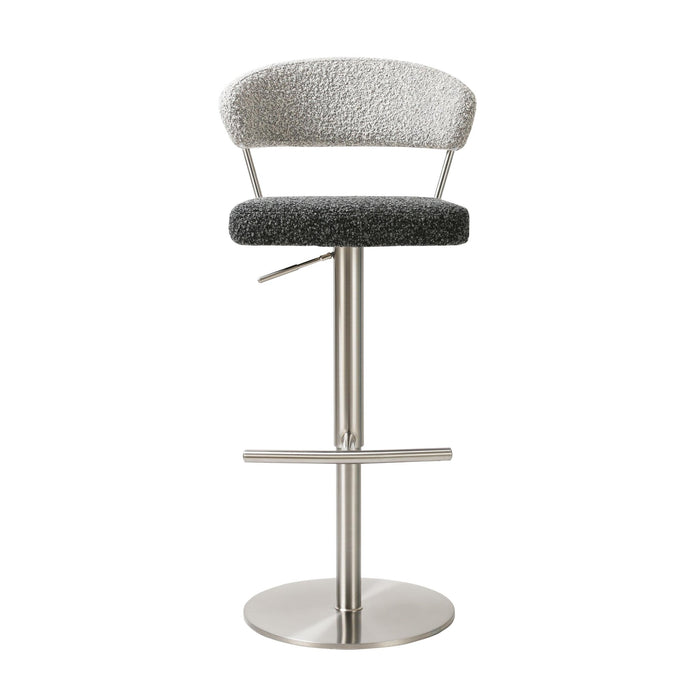 cosmo-black-and-grey-boucle-adjustable-stool-3