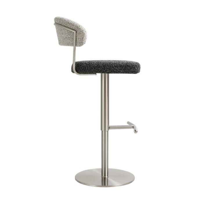 cosmo-black-and-grey-boucle-adjustable-stool-4
