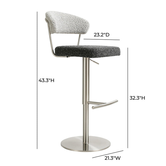 cosmo-black-and-grey-boucle-adjustable-stool-6