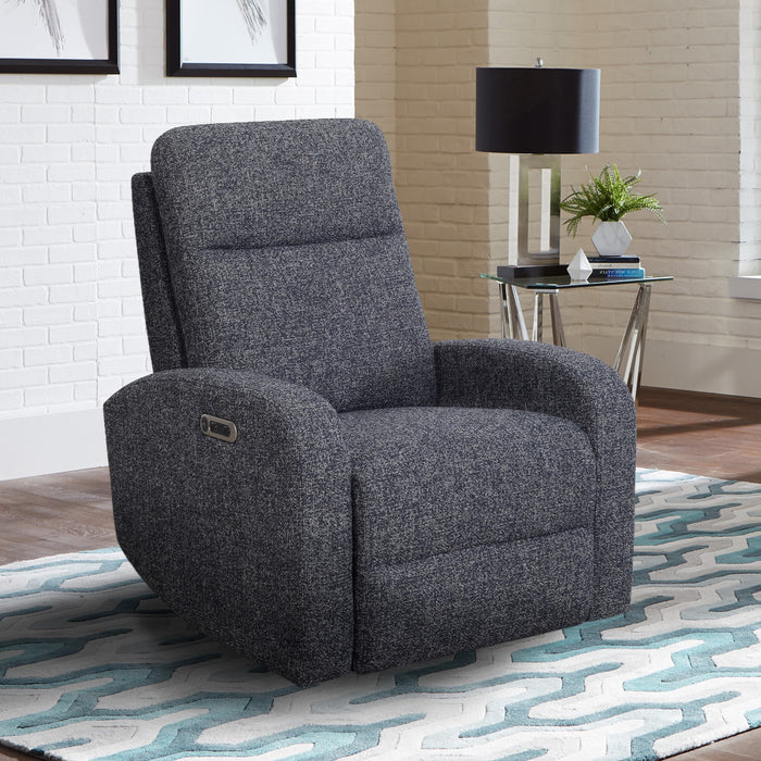 Parker Living Thriller - Natural Beauty Denim Power Swivel Glider Recliner