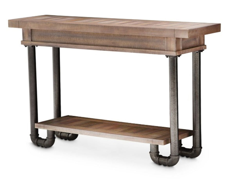 Aico Crossings Console Table in Reclaimed Barn image