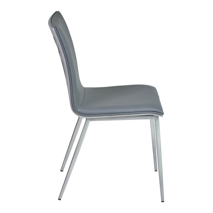 crystal-dining-chair-in-gray-faux-leather-with-brushed-stainless-steel-finish-and-gray-walnut-veneer-back-set-of-2-3