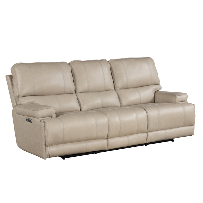 Parker Living Whitman - Verona Linen - Powered By Freemotion Power Reclining Sofa Loveseat and Recliner