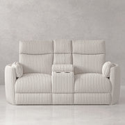 Parker Living Radius - Mega Ivory Power Glider Reclining Console Loveseat