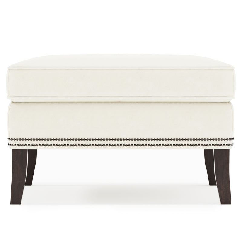 Kingston Leather Ottoman