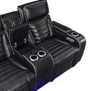 cyber-black-power-double-reclining-love-seat-with-center-console-power-headrests-storage-arms-top-and-side-cup-holders-wireless-speakers-with-sub-woofer-air-massage-heat-led-lighting-and-charging-ports-7