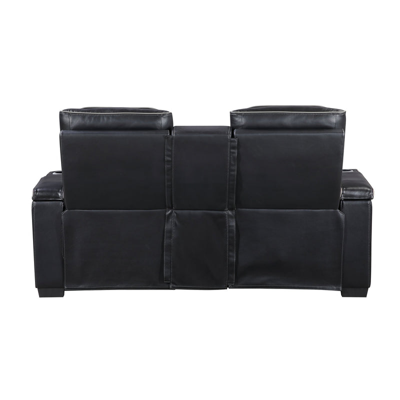 cyber-black-power-double-reclining-love-seat-with-center-console-power-headrests-storage-arms-top-and-side-cup-holders-wireless-speakers-with-sub-woofer-air-massage-heat-led-lighting-and-charging-ports-14
