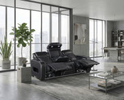 cyber-black-power-double-reclining-sofa-with-center-drop-down-cup-holders-power-headrests-storage-arms-top-and-side-cup-holders-reading-lights-wireless-charger-air-massage-heat-led-lighting-and-charging-ports-13