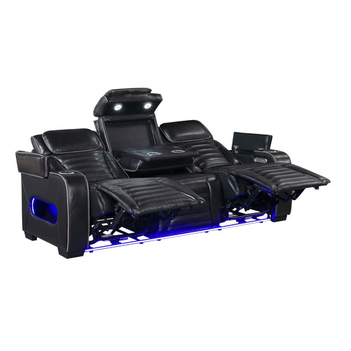 cyber-black-power-double-reclining-sofa-with-center-drop-down-cup-holders-power-headrests-storage-arms-top-and-side-cup-holders-reading-lights-wireless-charger-air-massage-heat-led-lighting-and-charging-ports-1