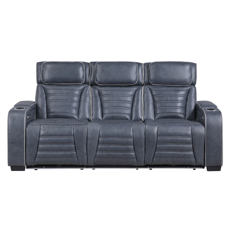 cyber-blue-power-double-reclining-sofa-with-center-drop-down-cup-holders-power-headrests-storage-arms-top-and-side-cup-holders-reading-lights-wireless-charger-air-massage-heat-led-lighting-and-charging-ports-6