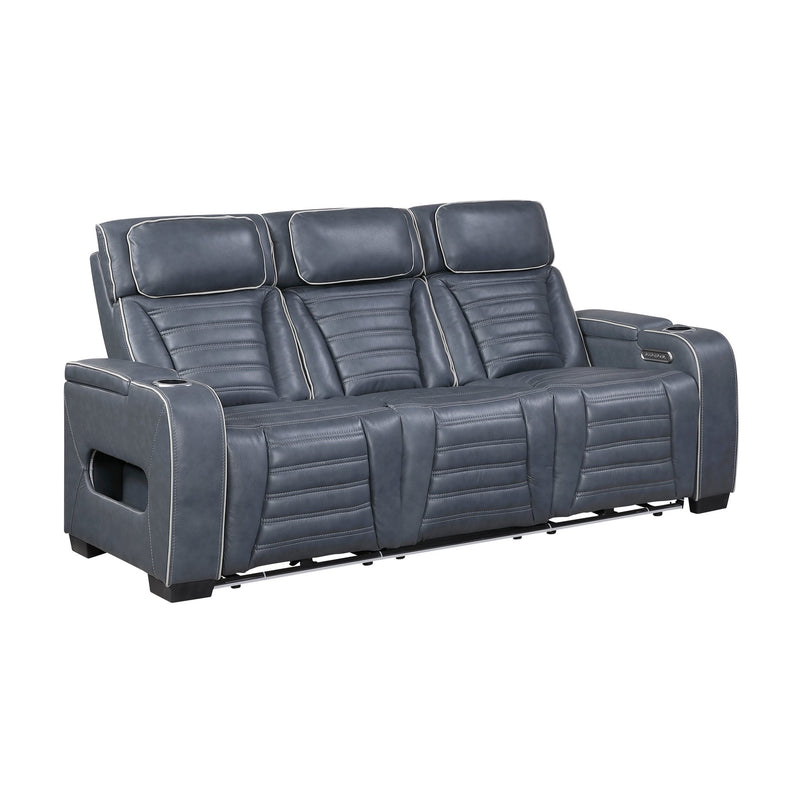 cyber-blue-power-double-reclining-sofa-with-center-drop-down-cup-holders-power-headrests-storage-arms-top-and-side-cup-holders-reading-lights-wireless-charger-air-massage-heat-led-lighting-and-charging-ports-5