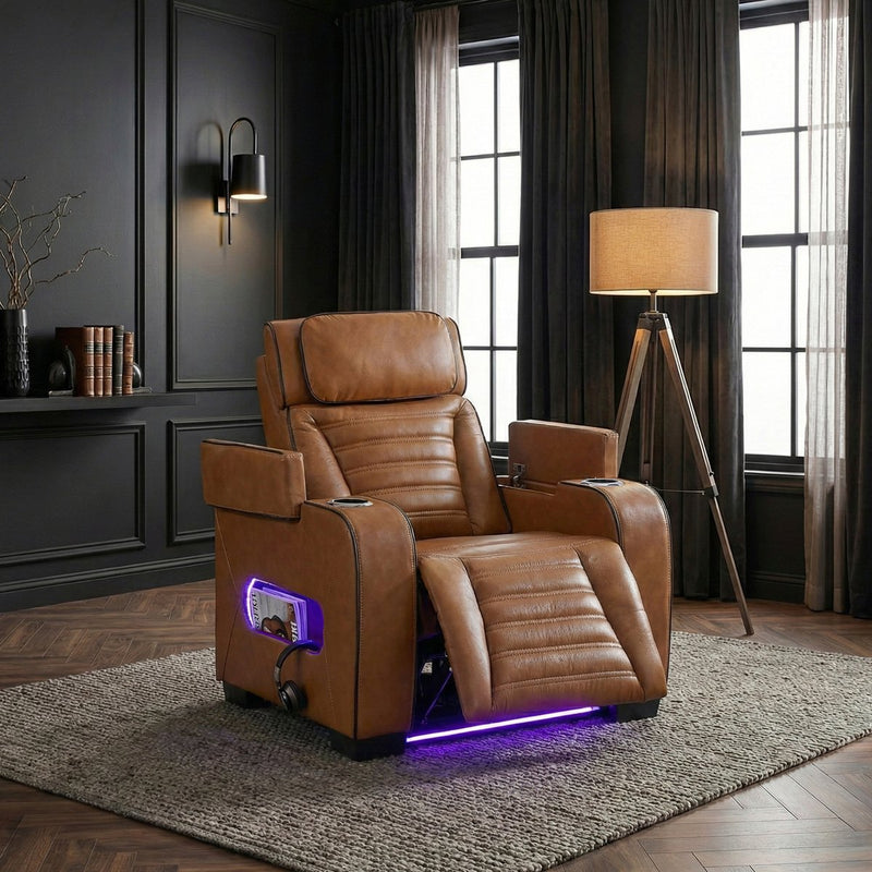 cyber-brown-power-reclining-chair-with-power-headrest-cup-holder-storage-arms-top-and-side-air-massage-heat-led-lighting-and-charging-ports-14