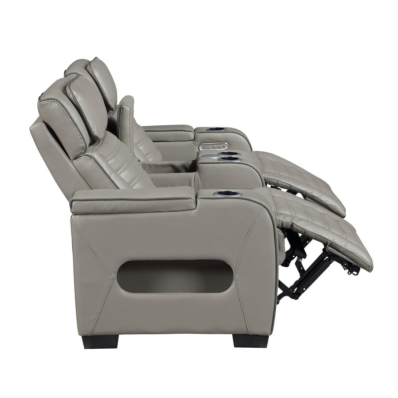 cyber-gray-power-double-reclining-love-seat-with-center-console-power-headrests-storage-arms-top-and-side-cup-holders-wireless-speakers-with-sub-woofer-air-massage-heat-led-lighting-and-charging-ports-14