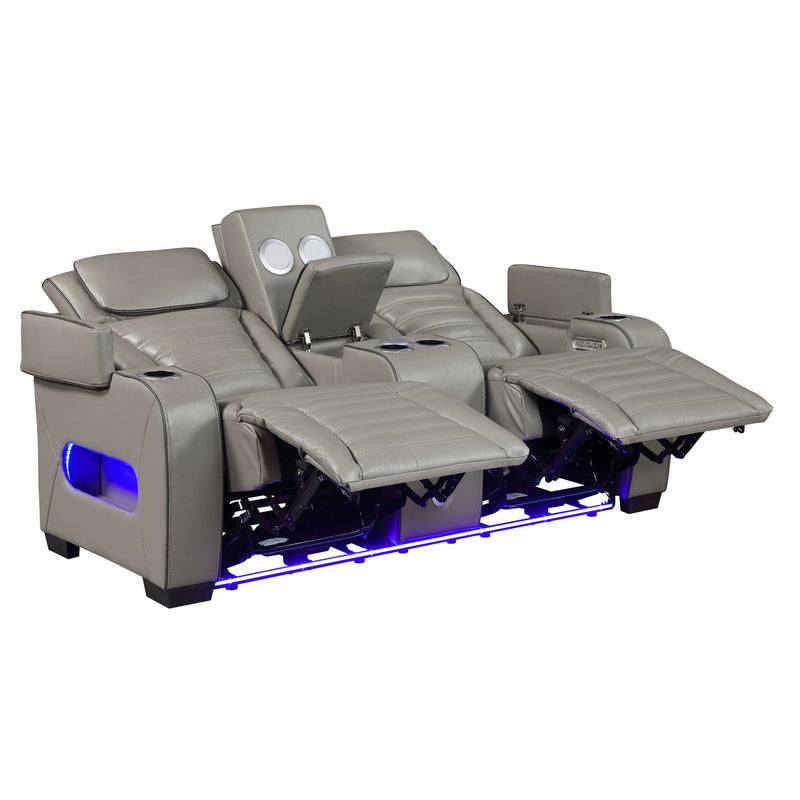 cyber-gray-power-double-reclining-love-seat-with-center-console-power-headrests-storage-arms-top-and-side-cup-holders-wireless-speakers-with-sub-woofer-air-massage-heat-led-lighting-and-charging-ports-11