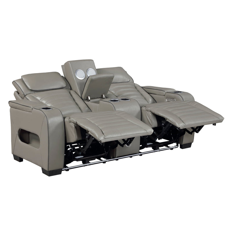 cyber-gray-power-double-reclining-love-seat-with-center-console-power-headrests-storage-arms-top-and-side-cup-holders-wireless-speakers-with-sub-woofer-air-massage-heat-led-lighting-and-charging-ports-10